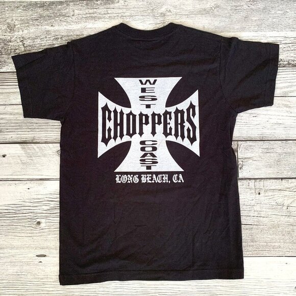 West Coast Choppers Black Short Sleeve Tee - Picture 1 of 9